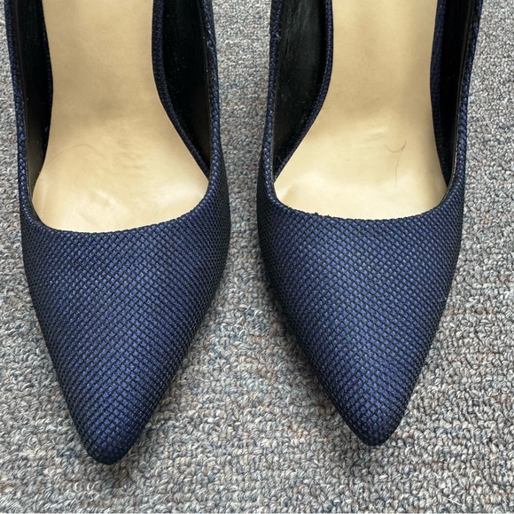 Mix No. 6 Dignity Navy Blue Heels Size 7 - Picture 2 of 9